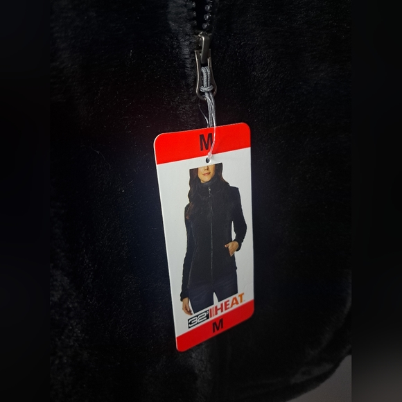 32 Degrees Heat Womens Full Zip Plush Jacket Sz Medium - Picture 5 of 6